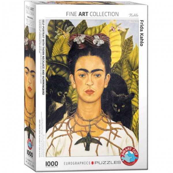 Autoportret z kolibrem, Frida Kahlo (1000el.) - Sklep Art Puzzle